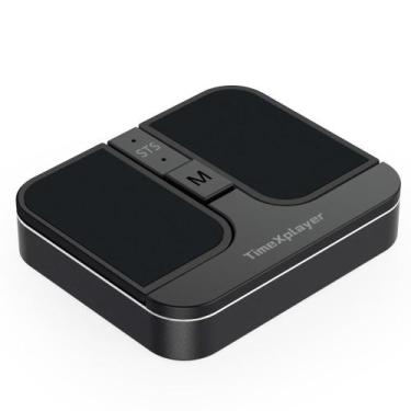 Imagem de Mouse TIMEXPLAYER Mini Square sem fio Bluetooth de 2,4 GHz