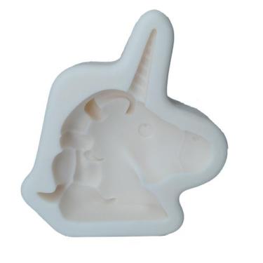 Imagem de Molde Cabeça Unicórnio Grande 10cm - GMEZN967 -  Prime Chef