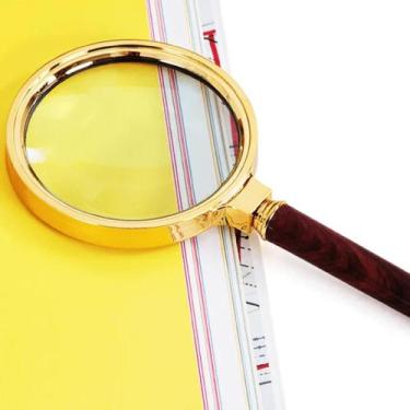 Imagem de Lupa Com Lente De Aumento Zoom 10x 90mm Para Leitura e Relojoeiro Desi