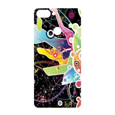 Imagem de Capa Adesivo Skin058 Verso Para Asus Zenfone Max Plus (M1) - KawaSkin