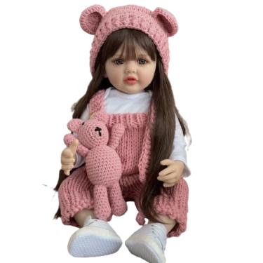 Imagem de Bebe Reborn Menina Boneca 100% Silicone  Alice