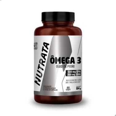 Imagem de Ômega 3 1000mg EPA DHA 60 Capsulas Nutrata, Natural