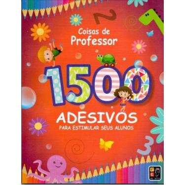 Imagem de 1500 adesivos para estimular os alunos 01 - PE DA LETRA, 3