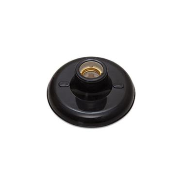 Imagem de Kit 10 Plafonier Plafon E27 Porcelana 100W Bivolt Preto