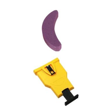 Imagem de Generic Afiador de dentes de motosserra com pedras, apontador universal de lâmina de serra de corrente, ferramenta para carpintaria, gramado, Saco Plástico de Bolhas