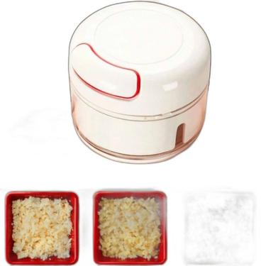 Imagem de Processador Alho Verduras Frutas 2 Lâminas 200Ml Fatiador