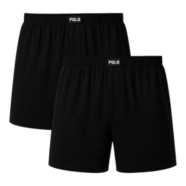 Imagem de Kit 2 Cueca Samba Canção Polo Star Viscose Fibra de Bambu Toque Gelado