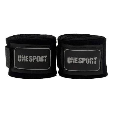 Imagem de 2X Bandagem One Sport De Boxe Muay Thai Elástica Com 2,5 Met