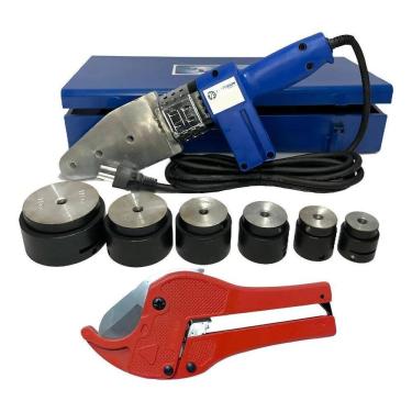 Imagem de 2X Termofusora Para Tubos Ppr 800W + Tesoura