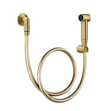 Imagem de DUCHA HIGIÊNICA LUXO COM GATILHO DOCOLBASE OURO ESCOVADO