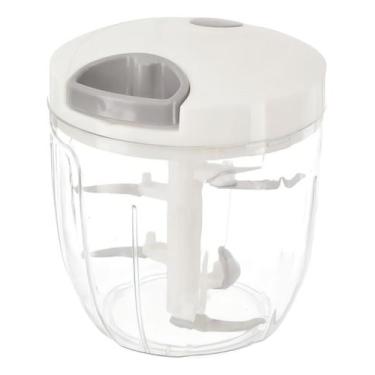 Imagem de Triturador E Processador Manual De Alimentos 5 Lâminas 900ml - Univend