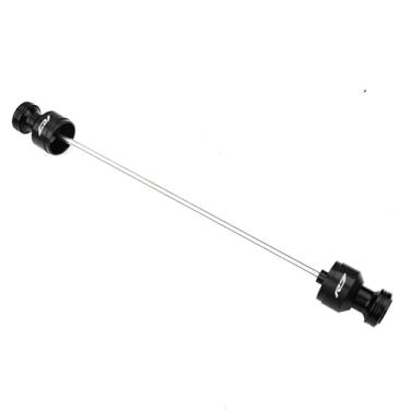 Imagem de MOWOK Adequado para YAMAHA R7 YZF-R7 YZFR7 2021 2022 2023 2024 2025 2026 CNC Motocicleta Roda Traseira Eixo Crash Protector Frame Sliders Guard Swingarm Stand Screw Swing Arm Spools Sliders (Preto)