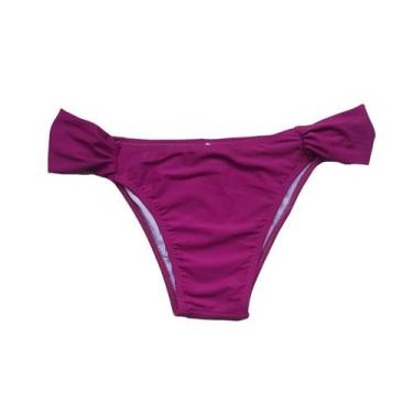 Imagem de Calcinha Biquíni Borboleta Drapeada Na Lateral - Corpo Dourado Moda Pr