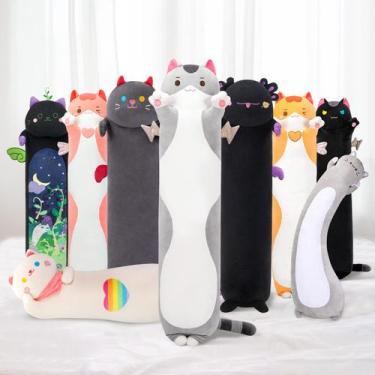 Imagem de Almofada Mewaii Long Body Cat, 36 cm, bicho de pelúcia