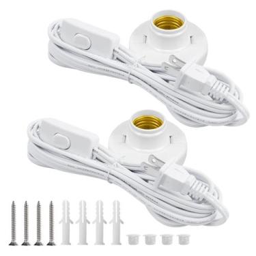 Imagem de Portalámparas CXLHO E26/E27 con cable de extensión de 3 m 110V-240V 2 