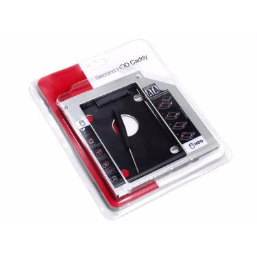 Imagem de Adaptador Dvd Para Hd Ou Ssd Notebook Drive Caddy 12.7Mm