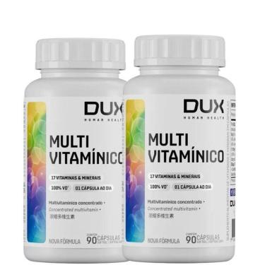 Imagem de Kit 2 Multivitamínico Pote 90 Capsulas Dux Nutrition