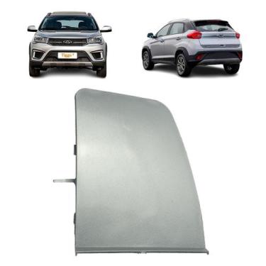 Imagem de Tampa tiggo 2 18/22 reboque parachoque traseiro (prata) - imp - MOTORS