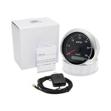 Imagem de Velocímetro GPS À Prova d'Água De 85MM Com Luz De 7 Cores 60/120/200KM