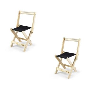 Imagem de Kit 2 Cadeiras Dobráveis para Jardim Sereno - Walk Forest