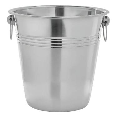 Imagem de Balde de Gelo Inox 3 Litros Bebida Cerveja Drink Aniversario Festa Evento Reuniao Comemoraçao