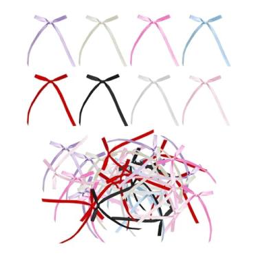 Imagem de shamjina Conjunto de 96 enfeites de bolo com laço, ideais para cupcakes, aniversários, noivados e chás de bebê. Perfeitos para decorar, cupcakes e outras