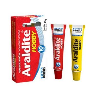 Imagem de Adesivo Epóxi Araldite Hobby Bisnaga Tekbond 16g - Tek Bond