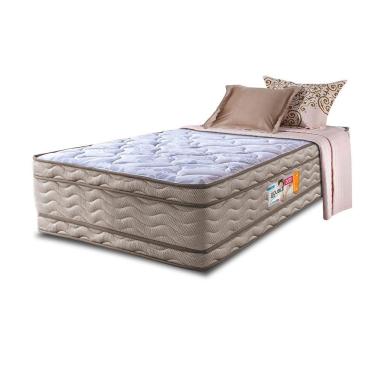 Imagem de Colchão Solteiro Ortopédico 88x188x32 Double Face Espuma D33 Dourado