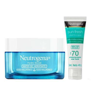 Imagem de Neutrogena Kit - Hidratante Facial + Protetor Solar Facial FPS70, Kit