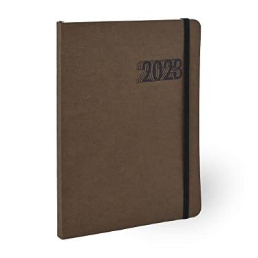 Imagem de AGENDA 2023 TONY MARROM TECA SEMANAL MESA