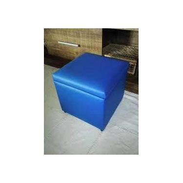 Imagem de Puff bau azul - Loja dos puffs