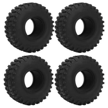 Imagem de CUOFYUNL 4 Pcs 2.2in RC Crawler Pneus Borracha Soft Substituição RC Pneu de roda de carro para SCX10 1/10 RC Crawlers