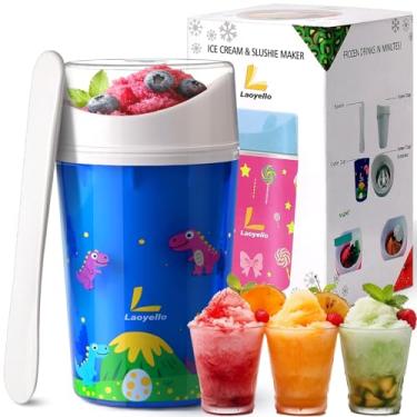 Imagem de cliax Copo de smoothie com tampa e canudo - Portátil de 227 g para batidos, bebidas proteicas e café gelado, livre de BPA, à prova de vazamento e lavável na lava-louças (azul)