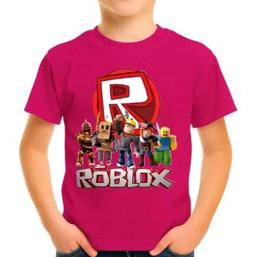 Imagem de Camiseta Camisa Menino Menina Infantil Juvenil Gamer Roblox MD5 - Case