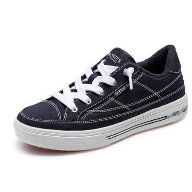 Imagem de Skechers Tênis feminino Arcade Arch Fit-Arcata, Preto verdadeiro, 8.5 Wide