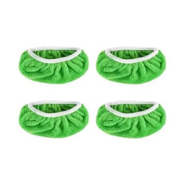 Imagem de Panos De Microfibra Reutilizáveis E Laváveis Para Mop Swiffer, Limpeza