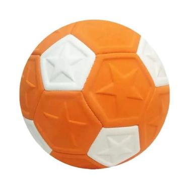Imagem de Bola De Futebol Curva Laranja Tamanho 5 Para Treinamento Recreativo Ao