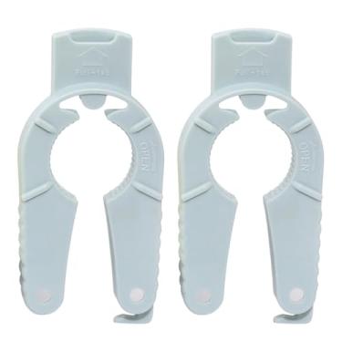 Imagem de MAGICLULU Abridor de Potes Antiderrapante, Conjunto de 2 Abridores de Garrafas E Latas de Vários Tamanhos para Fácil Utilização, Utensílios de Cozinha Com Confortável