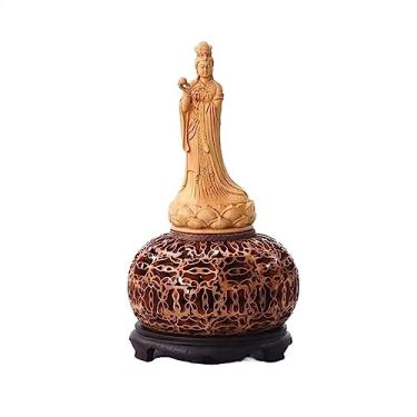 Imagem de porta-vara de incenso Queimador de incenso artesanal criativo, queimador madeira requintado, suporte zen para escritório estudo(B)