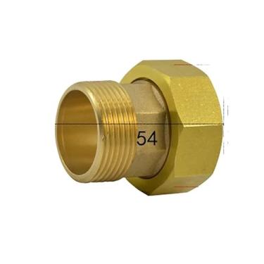 Imagem de SAYOBO 1-1/5.1 cm fêmea para 1-1/10.2 cm macho encaixe de tubulação união de latão água gás óleo para medidor de água