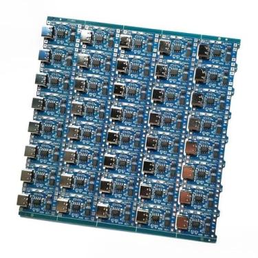 Imagem de ENHANA 2 peças TP4056 Tipo-C USB 1A 5V 18650 placa de carregamento de bateria de lítio com duas funções de proteção tipo-C USB C placa de carregamento de bateria de íon de lítio (50)