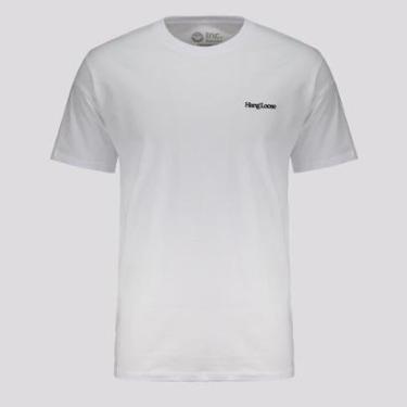 Imagem de Camiseta Hang Loose Lettering Branca-Masculino