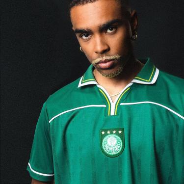 Imagem de Camisa Palmeiras Retrô 1999 Libertadores Verde Masculina-Masculino