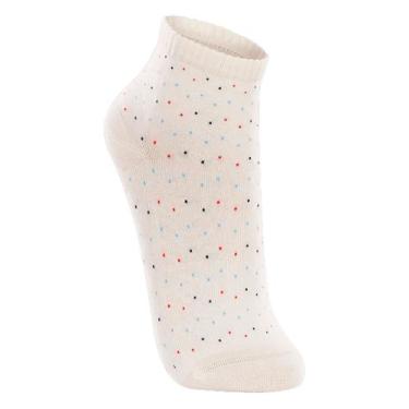 Imagem de Meia Cano Curto Lupo 04570-357 Feminina Estampada Algodão T. 34/39 - L