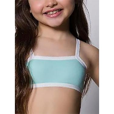 Imagem de Top Alças Finas Selene 20655.001 Infantil Algodão T. M/EG, G, 715, Ver