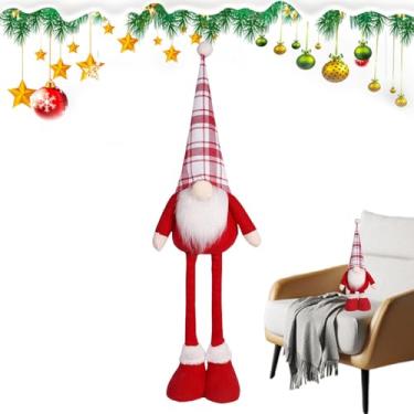 Imagem de Decorações de gnomo de pelúcia, boneca de pelúcia gnomo | Decoração recheada de anão de mesa,Brinquedo de gnomo de pé macio, pelúcia de férias de desenho animado para lareira, quarto, sala de estar