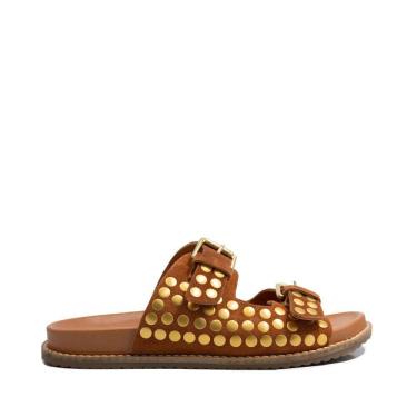 Imagem de Rasteira Papete Unique Caramelo