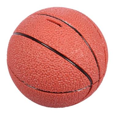 Imagem de Cofrinho esportivo para meninos, basquete, futebol/futebol, beisebol, amplo compartimento para moedas na parte superior, grande cofrinho temático esportivo à prova de estilhaçamento para meninos e