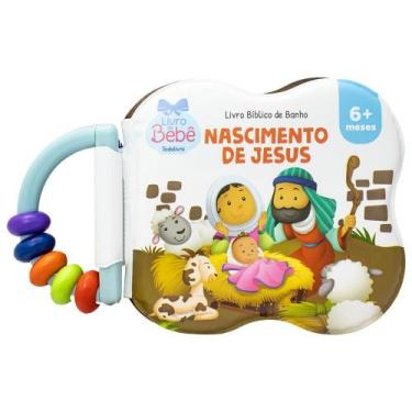 Imagem de Livro - Livro Bíblico de Banho: Nascimento de Jesus
