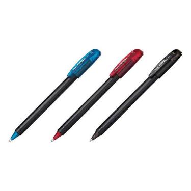 Imagem de Kit 3 Canetas PENTEL Energel 0,7mm Makkuro AZUL/ VERMELHO / PRETO